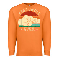 Carrot vintage best uncle ever fist bump funny uncle fathers day Premium Sweatshirt - linhVisuals