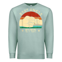 Seafoam vintage best uncle ever fist bump funny uncle fathers day Premium Sweatshirt - linhVisuals