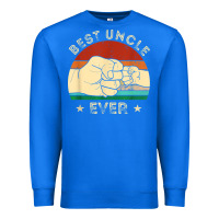 Vintage Best Uncle Ever Fist Bump Funny Uncle Fathers Day Premium Sweatshirt | Teevron