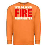 Carrot wildland fire rescue department firefighters firemen uniform Premium Sweatshirt - linhVisuals