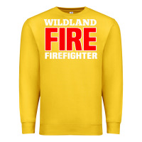 Lemon wildland fire rescue department firefighters firemen uniform Premium Sweatshirt - linhVisuals