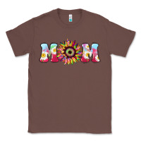 Chestnut Tie dye sunflower Mom Mother's Day Classic Tee - HowdyJamesFarm