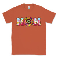 Copper Tie dye sunflower Mom Mother's Day Classic Tee - HowdyJamesFarm