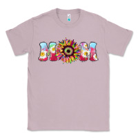 Lilac Tie dye sunflower Mom Mother's Day Classic Tee - HowdyJamesFarm