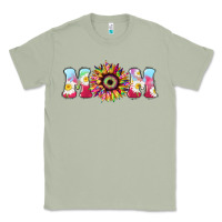 Matcha Tie dye sunflower Mom Mother's Day Classic Tee - HowdyJamesFarm
