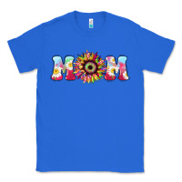True Royal Tie dye sunflower Mom Mother's Day Classic Tee - HowdyJamesFarm