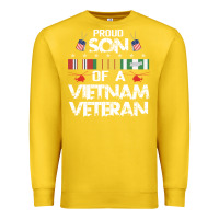 Lemon proud son of a vietnam veteran father's day Premium Sweatshirt - linhVisuals