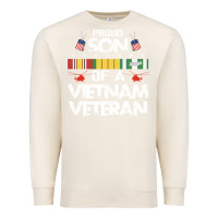 Sandshell proud son of a vietnam veteran father's day Premium Sweatshirt - linhVisuals