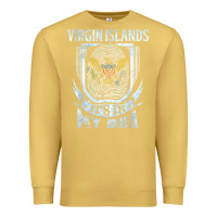 Antique Gold virgin islands virgin islander Premium Sweatshirt - linhVisuals