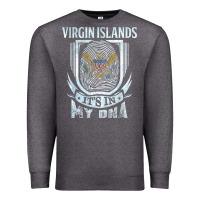 Charcoal Heather virgin islands virgin islander Premium Sweatshirt - linhVisuals