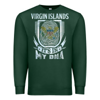 Sports Green virgin islands virgin islander Premium Sweatshirt - linhVisuals