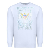 White virgin islands virgin islander Premium Sweatshirt - linhVisuals
