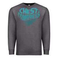 Charcoal Heather doctor mike merch chest compressions Premium Sweatshirt - linhVisuals