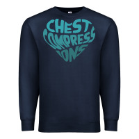 Navy doctor mike merch chest compressions Premium Sweatshirt - linhVisuals