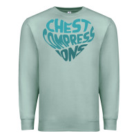Seafoam doctor mike merch chest compressions Premium Sweatshirt - linhVisuals