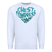 White doctor mike merch chest compressions Premium Sweatshirt - linhVisuals