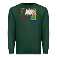 Sports Green sweet bro and hella jeff car 43724221 Premium Sweatshirt - linhVisuals