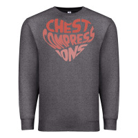 Charcoal Heather doctor mike merch chest compressions Premium Sweatshirt - linhVisuals