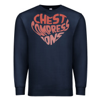 Navy doctor mike merch chest compressions Premium Sweatshirt - linhVisuals