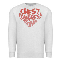 Oatmeal Heather doctor mike merch chest compressions Premium Sweatshirt - linhVisuals