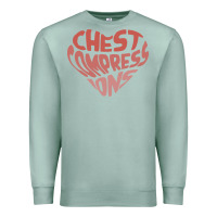 Seafoam doctor mike merch chest compressions Premium Sweatshirt - linhVisuals