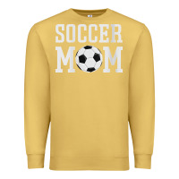 Antique Gold womens soccer mama soccer mom Premium Sweatshirt - linhVisuals