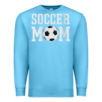 Ocean Blue womens soccer mama soccer mom Premium Sweatshirt - linhVisuals