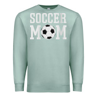 Seafoam womens soccer mama soccer mom Premium Sweatshirt - linhVisuals