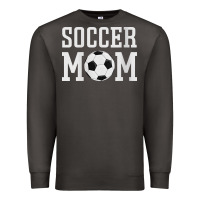 Smoke womens soccer mama soccer mom Premium Sweatshirt - linhVisuals