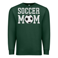 Sports Green womens soccer mama soccer mom Premium Sweatshirt - linhVisuals