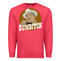 Cardinal sumbitch distressed Premium Sweatshirt - linhVisuals