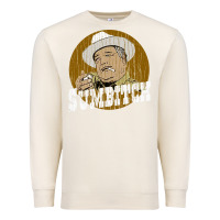 Sandshell sumbitch distressed Premium Sweatshirt - linhVisuals