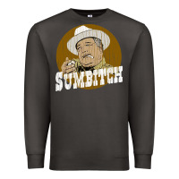 Smoke sumbitch distressed Premium Sweatshirt - linhVisuals
