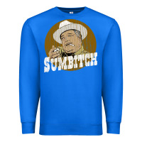 True Royal sumbitch distressed Premium Sweatshirt - linhVisuals