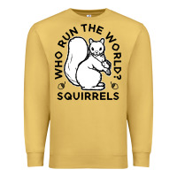 Antique Gold who run the world squirrels Premium Sweatshirt - linhVisuals