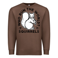 Chestnut who run the world squirrels Premium Sweatshirt - linhVisuals
