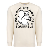 Sandshell who run the world squirrels Premium Sweatshirt - linhVisuals