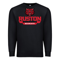 Black ruston high school Premium Sweatshirt - linhVisuals