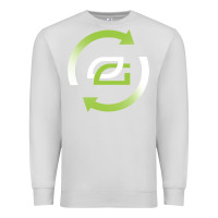 Dove Grey optic team  gaming Premium Sweatshirt - linhVisuals