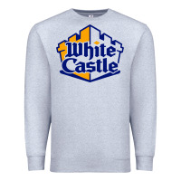 Heather Grey white castle high school Premium Sweatshirt - linhVisuals