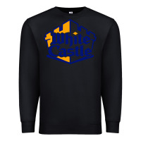 Black white castle high school Premium Sweatshirt - linhVisuals