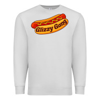 Dove Grey glizzy gang glizzy gobbler Premium Sweatshirt - linhVisuals