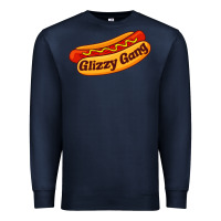 Navy glizzy gang glizzy gobbler Premium Sweatshirt - linhVisuals