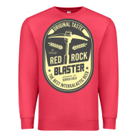 Cardinal deep rock galactic red rock blaster beer , designer   t shirt Premium Sweatshirt - linhVisuals