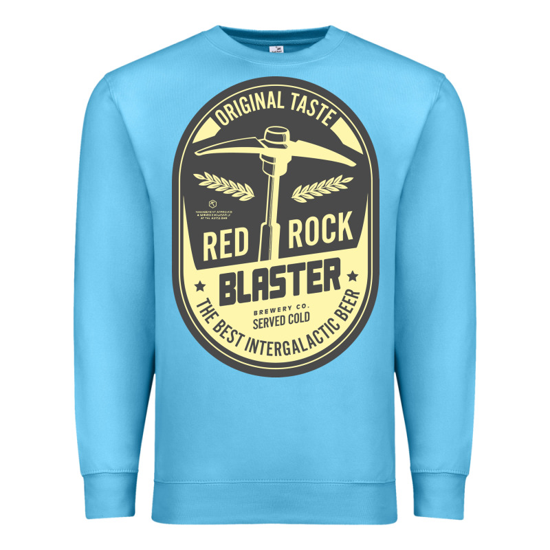 Deep Rock Galactic Red Rock Blaster Beer , Designer   T Shirt Premium Sweatshirt by linhVisuals | Teevron