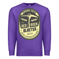 Purple deep rock galactic red rock blaster beer , designer   t shirt Premium Sweatshirt - linhVisuals