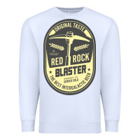 White deep rock galactic red rock blaster beer , designer   t shirt Premium Sweatshirt - linhVisuals