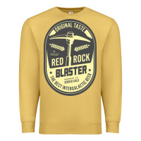 Antique Gold deep rock galactic red rock blaster beer , designer   t shirt Premium Sweatshirt - linhVisuals