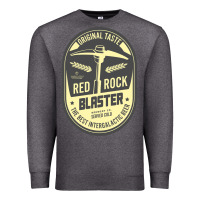 Charcoal Heather deep rock galactic red rock blaster beer , designer   t shirt Premium Sweatshirt - linhVisuals