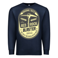 Navy deep rock galactic red rock blaster beer , designer   t shirt Premium Sweatshirt - linhVisuals